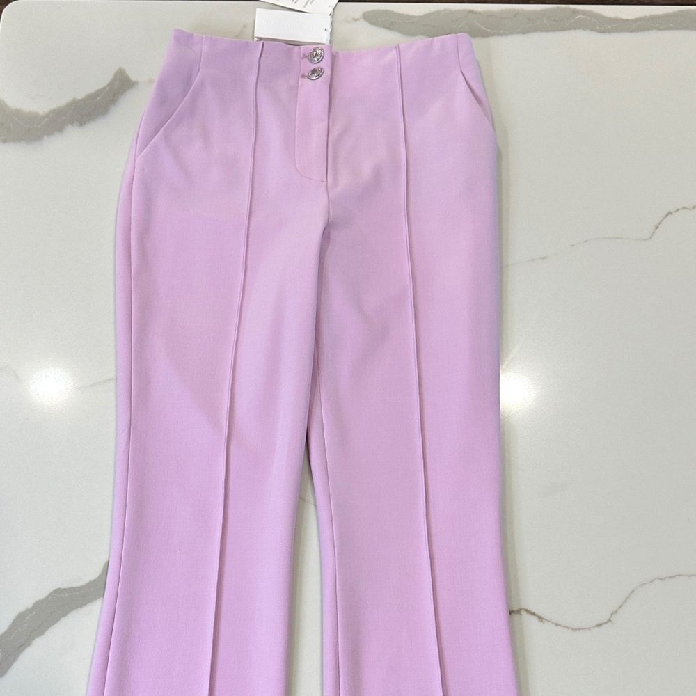 NWT Veronica Beard Kean Pant in Orchid - Picture 6 of 10